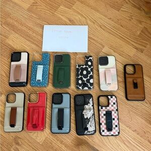 Lot of 11 IPhone 14 Pro Max Walli cases